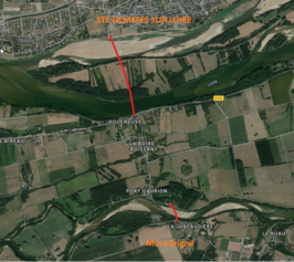 Création d'une véloroute entre Ste gemmes sur Loire et Mûrs Erigné