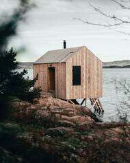 Création d’un sauna public au Lac de Maine