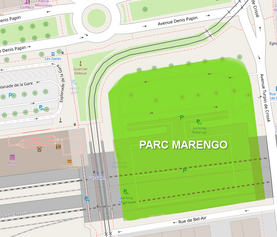 Création du parc Marengo 