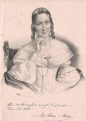 Comtesse Ida Hahn-Hahn (1805-1880)