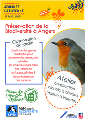 Affiche Préservation de la Biodiversité à Angers