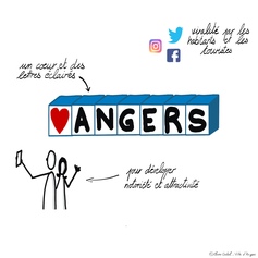23 / "♥ ANGERS" en lettres géantes
