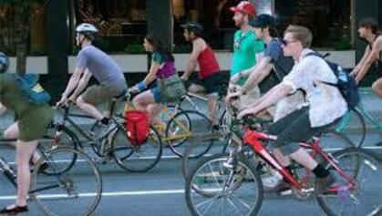 RDV "Roulons ensemble à vélo" (Critical Mass)
